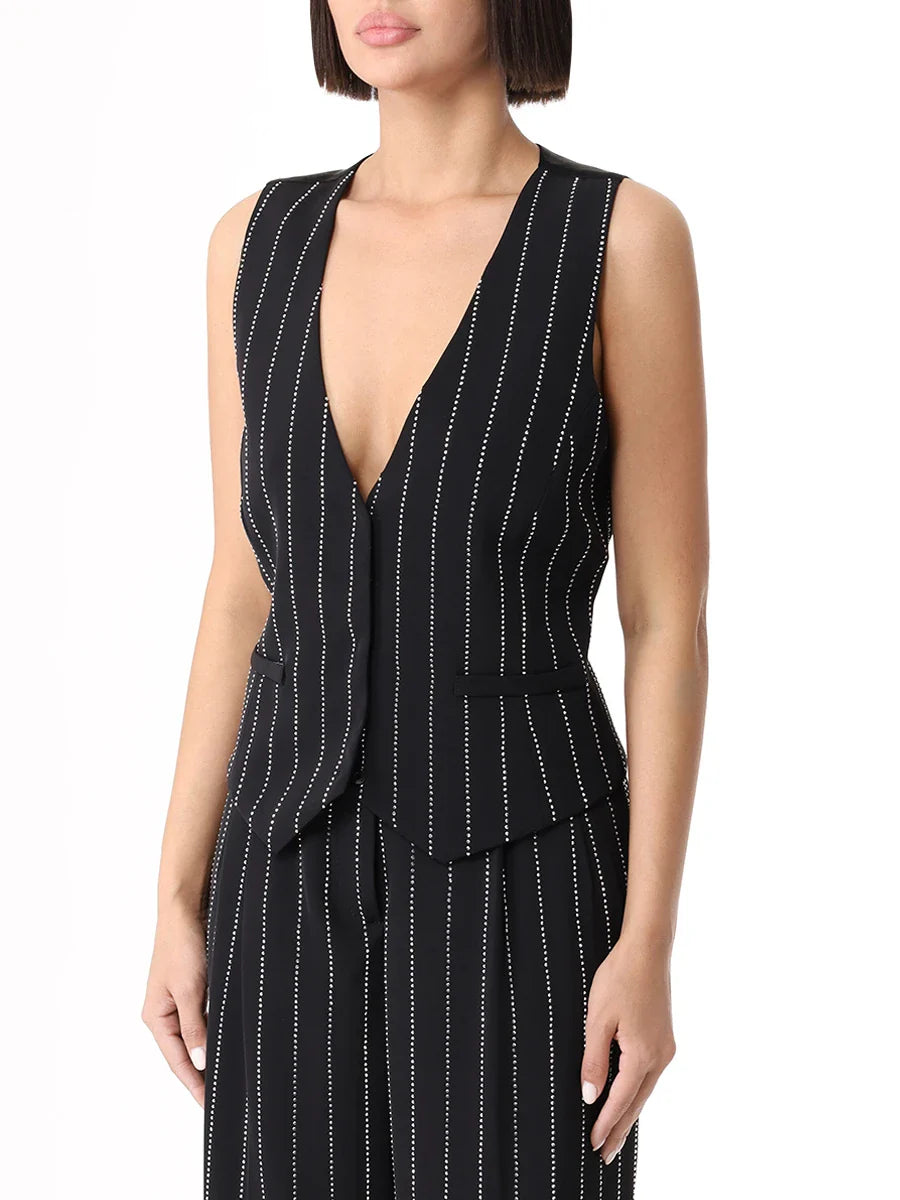 VEST WITH STRASS