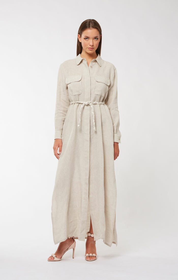 MAXI SHIRT DRESS